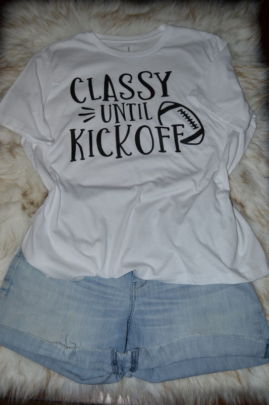 "Classy Until Kickoff"